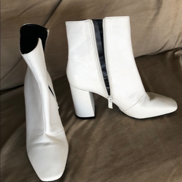 Forever 21 Shoes - White Booties